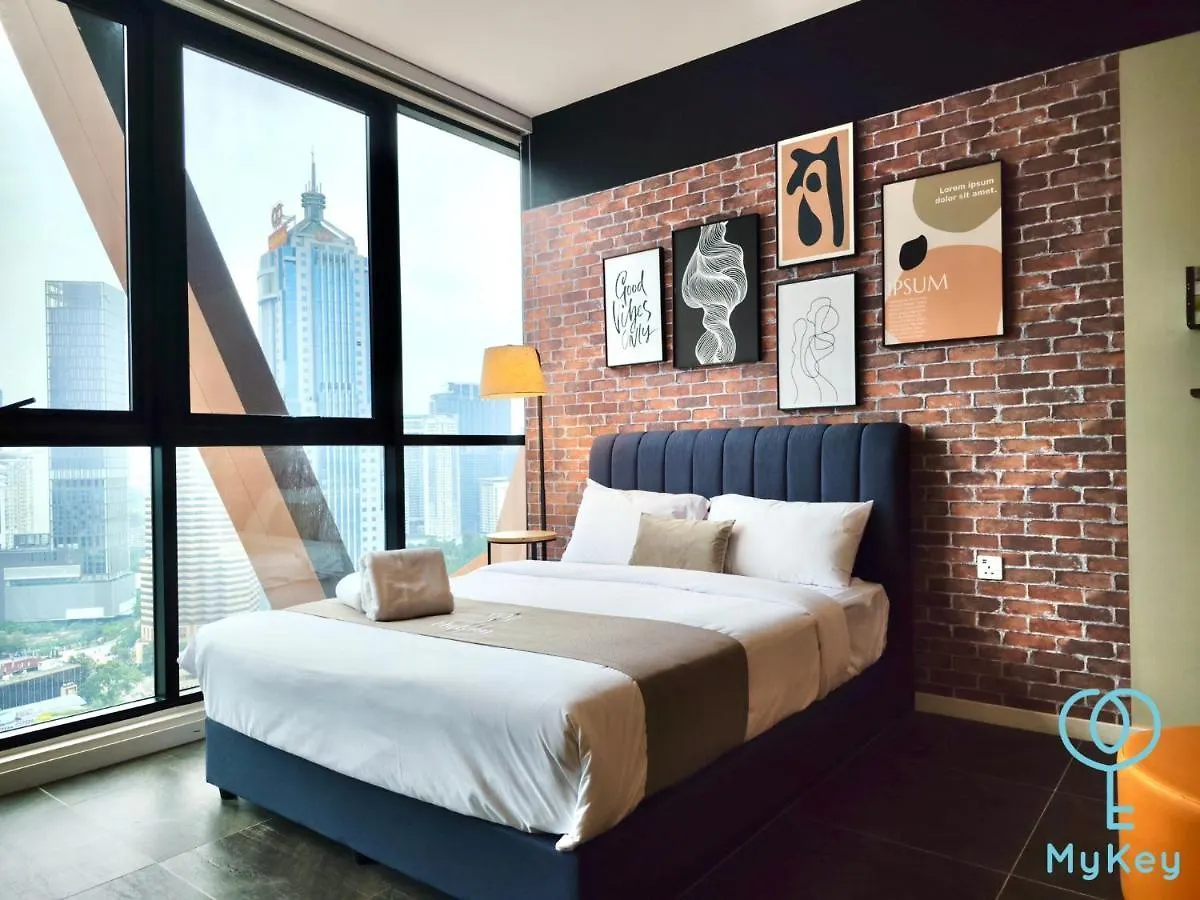 קואלה לומפור Scarletz Suites Klcc By Mykey מלון דירות